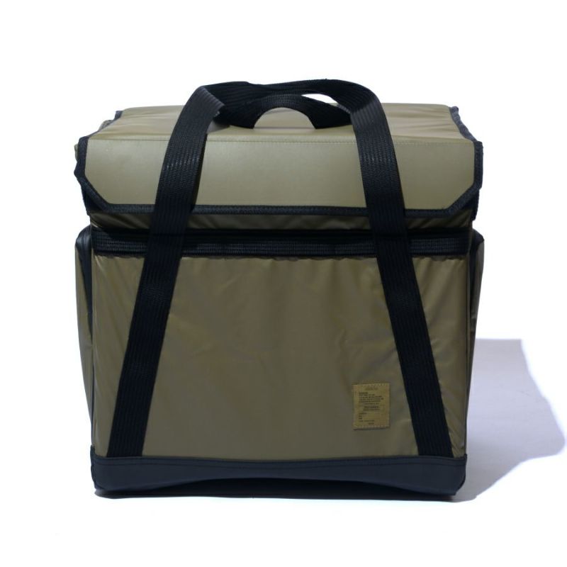 NYLON POLYCA FOLDING CONTAINER/KHAKI