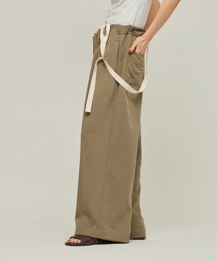 2WAY Suspender Pants / Wide Easy Pants