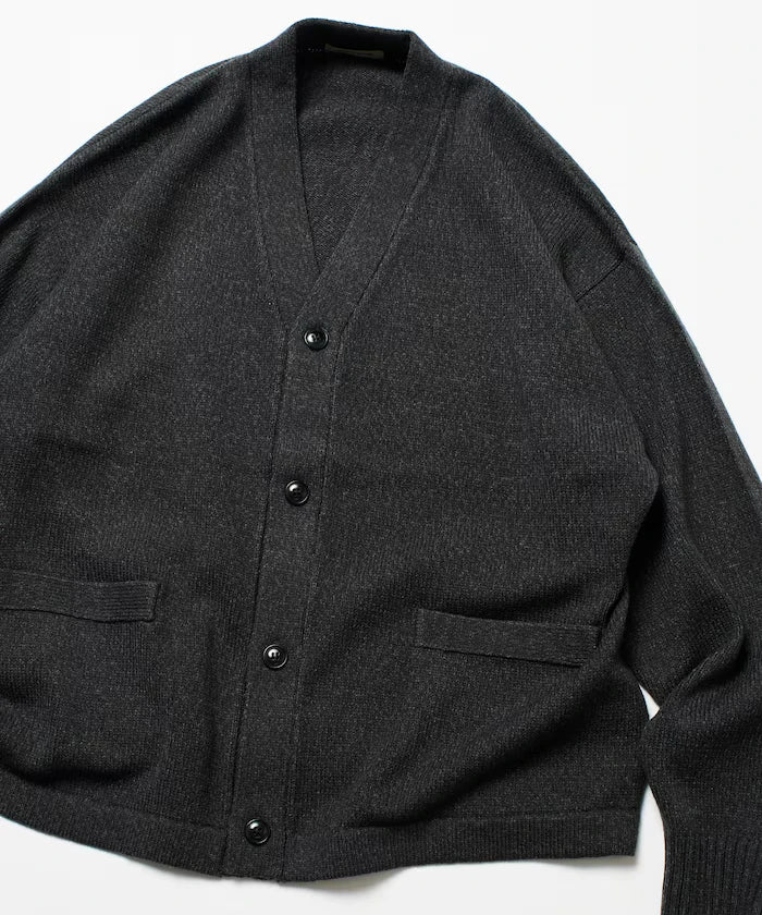 Relaxed Fit Easy Care Washable V-Neck Cardigan