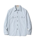 Fiction Romance 6oz. Indigo Stripe Work Shirt