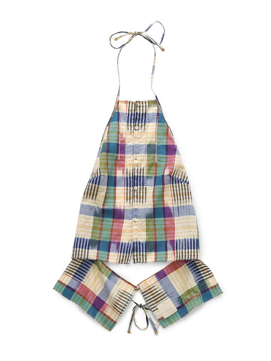 KASURI Bib Chalk Camisole