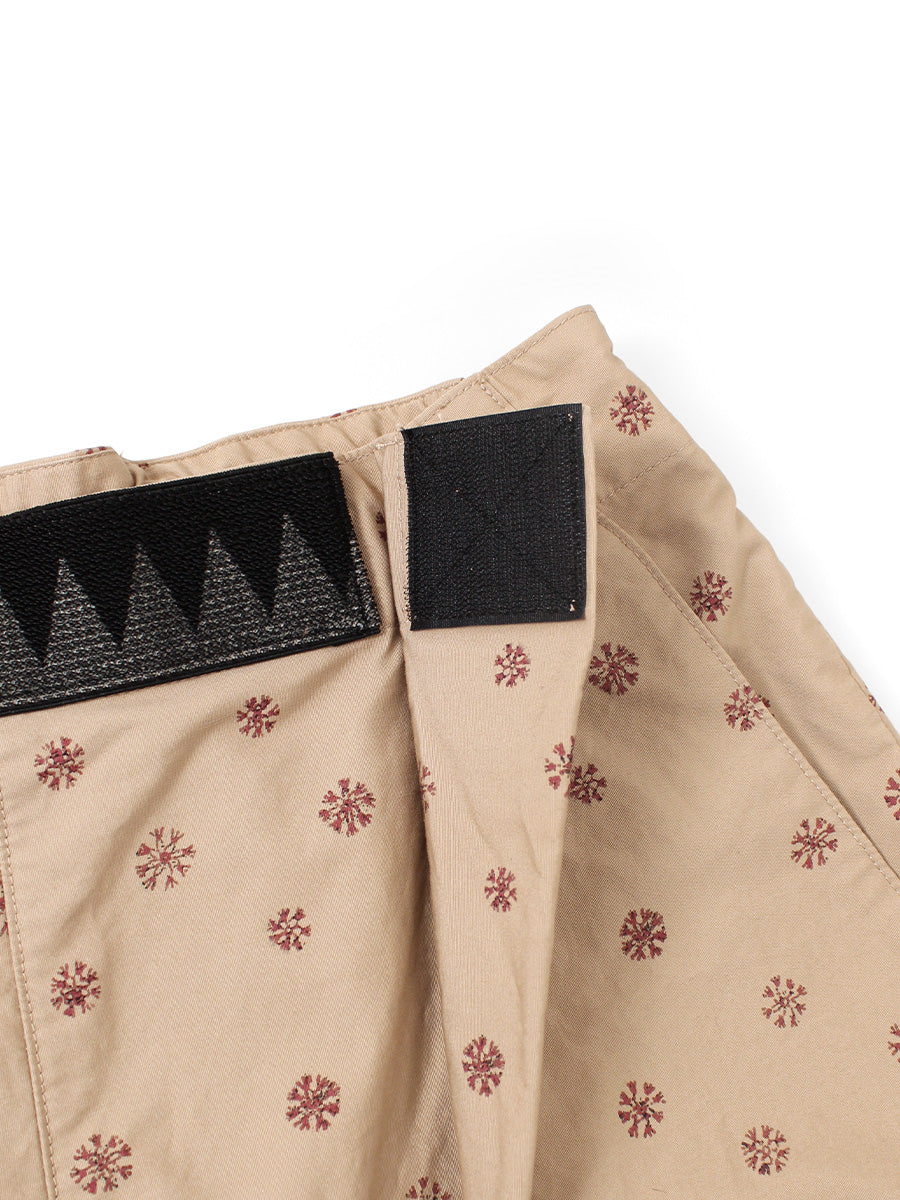 40/2 Coma Weather Sarasa Pattern Easy Rice Rice Shorts