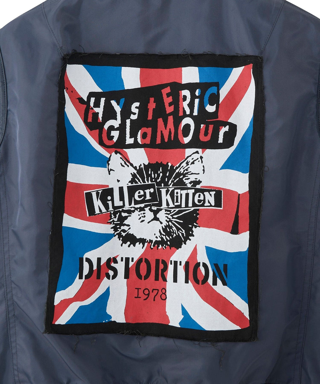 KILLER KITTEN Knit Remake MA-1 Jacket
