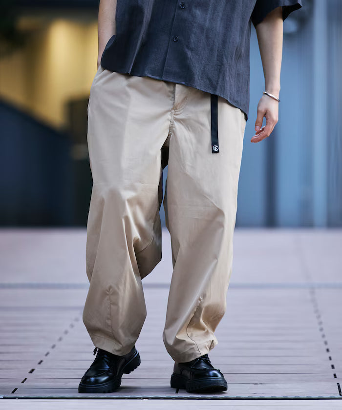 Easy Care Fabric Wide Silhouette Climbing Pants / Quick-Drying / UV Cut 【Limited Edition】