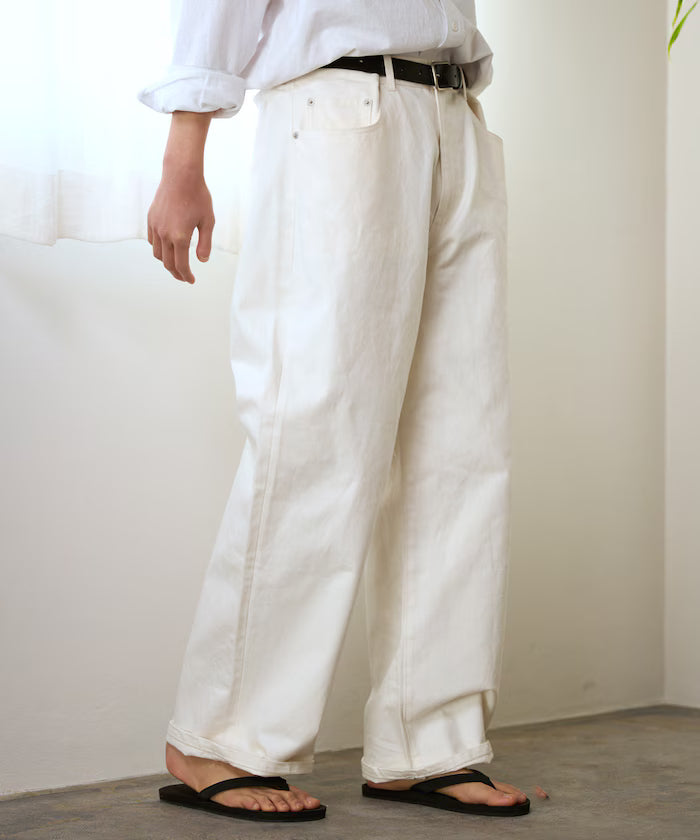 Design Tuck Japan Denim / Wide Silhouette