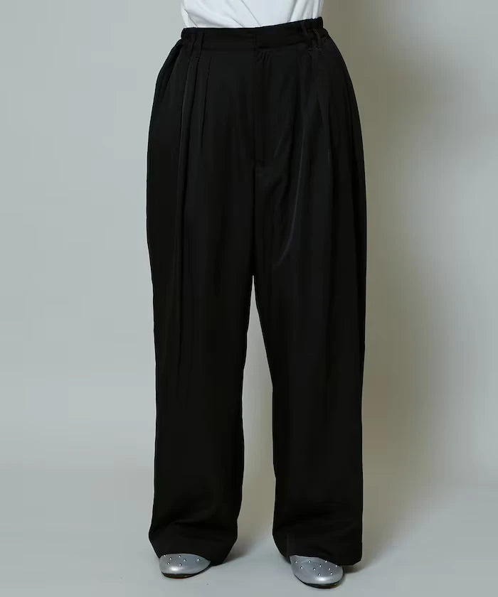 Color Tuck Slacks Pants Limited Release