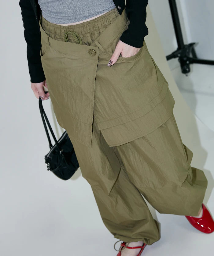 2WAY Skirt with Nylon Pants Limited Edition