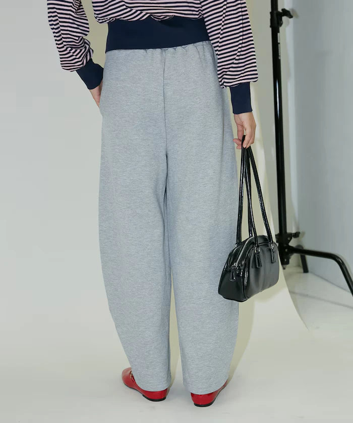 Brushed Back Sweat Curve Pants Limited Edition