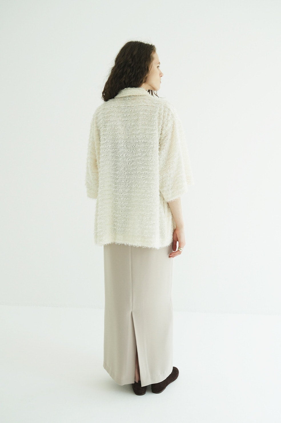 FEATHER H/S OVER ZIP SHIRT