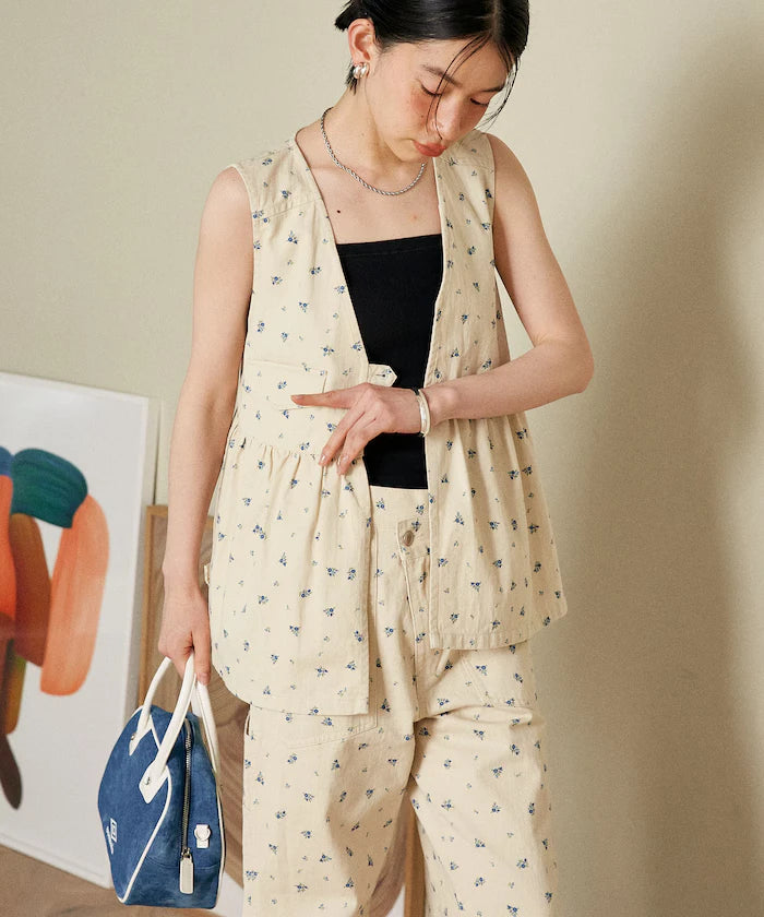 Painter Vest / Denim Vest <Compatible with Setups>