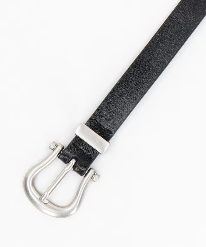Cowhide Western Narrow Belt