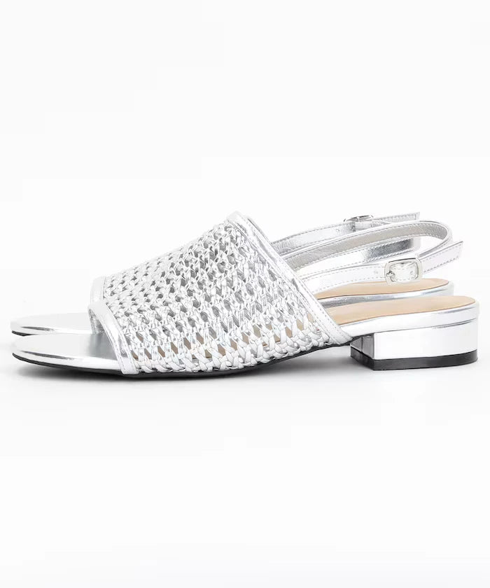 Leather Mesh Sandal