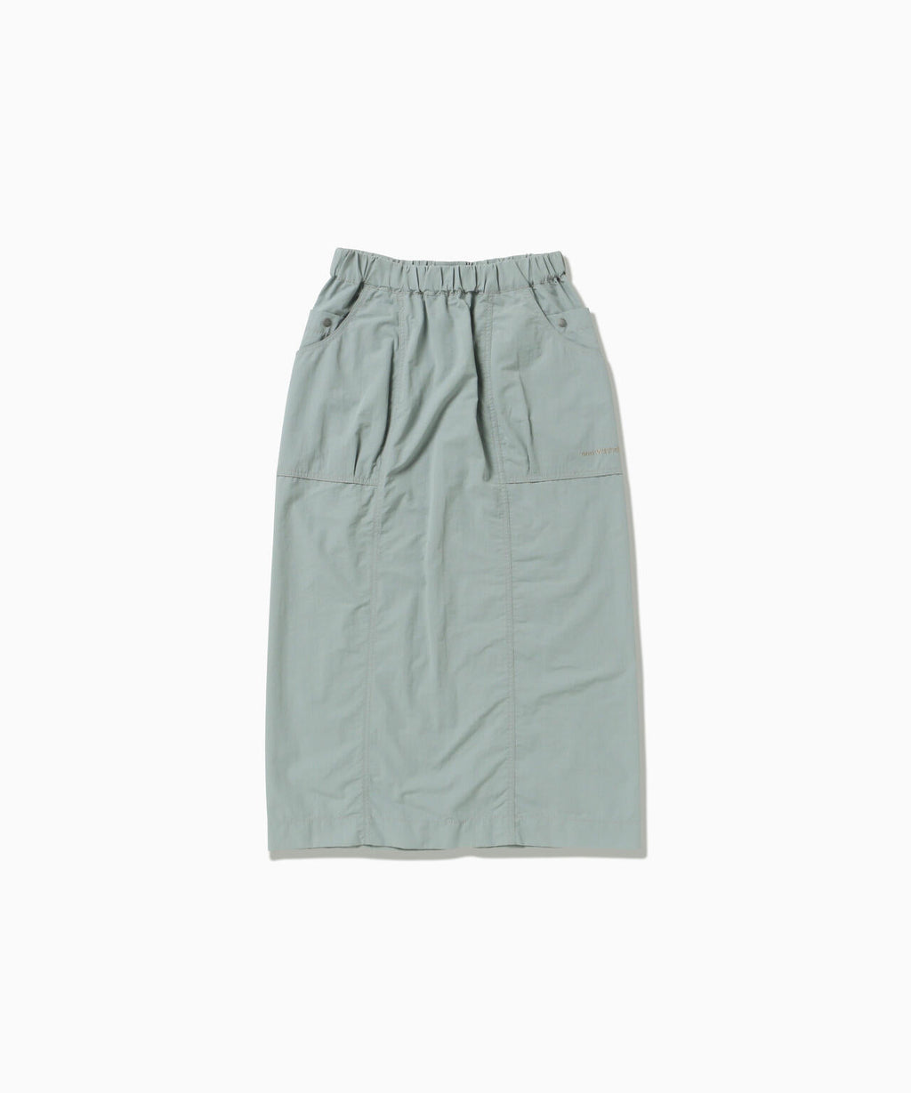 crinkled nylon skirt (W)