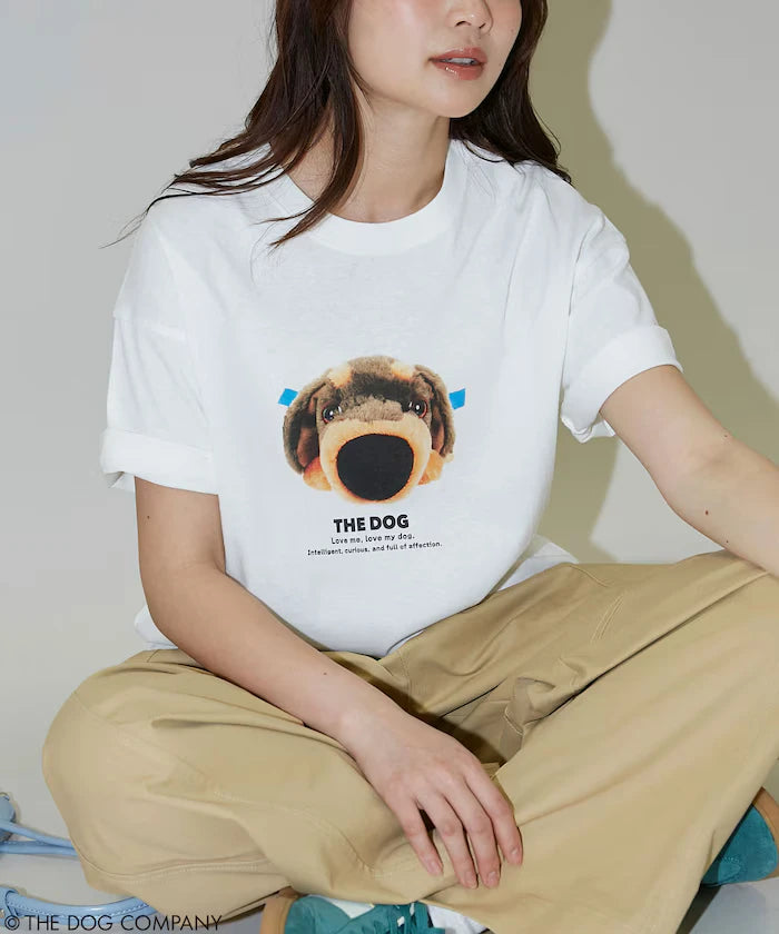 THE DOG / Plush Toy Art T-Shirt Limited Edition