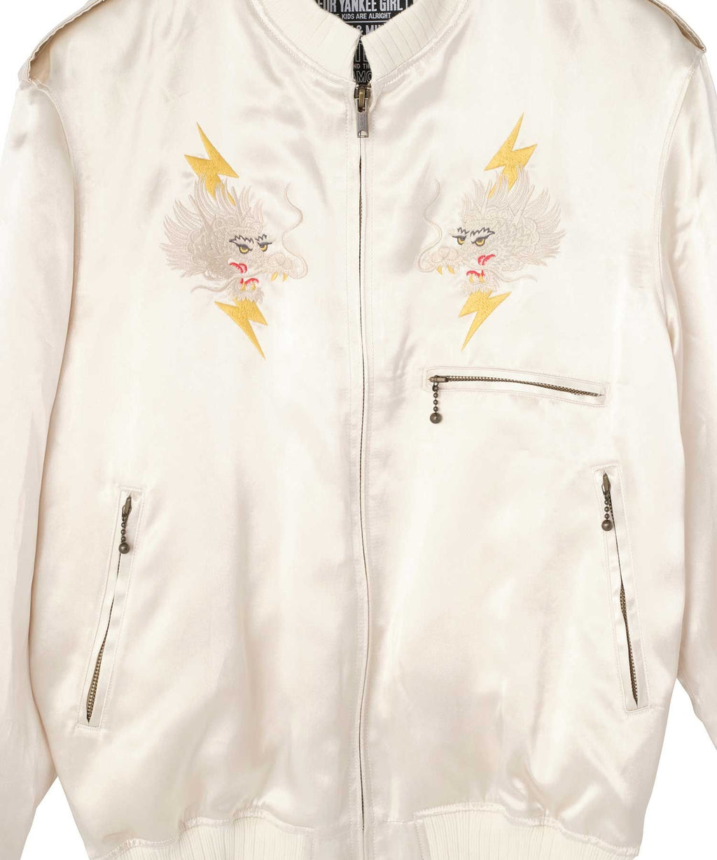 LIGHTNING DRAGON Embroidered Sukajan