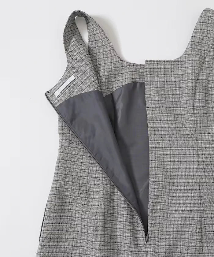 Camilla Check I-Line Dress / Suitable for Setup