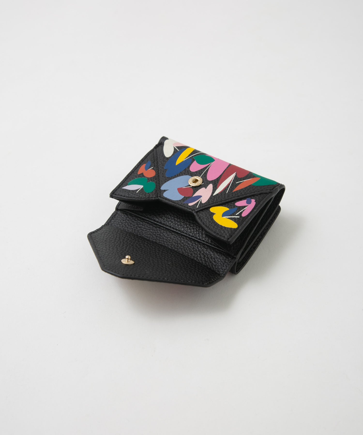SHOGO SEKINE Collaboration Tri-fold Wallet Black SMO-SKN#01