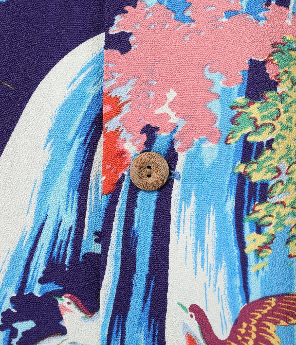 RAYON HAWAIIAN SHIRT “SWALLOW WILDLY FLUTTERING”