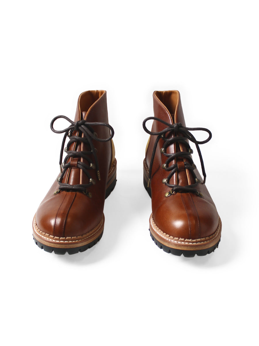 Leather HAPPY HEEL Mountain Boots