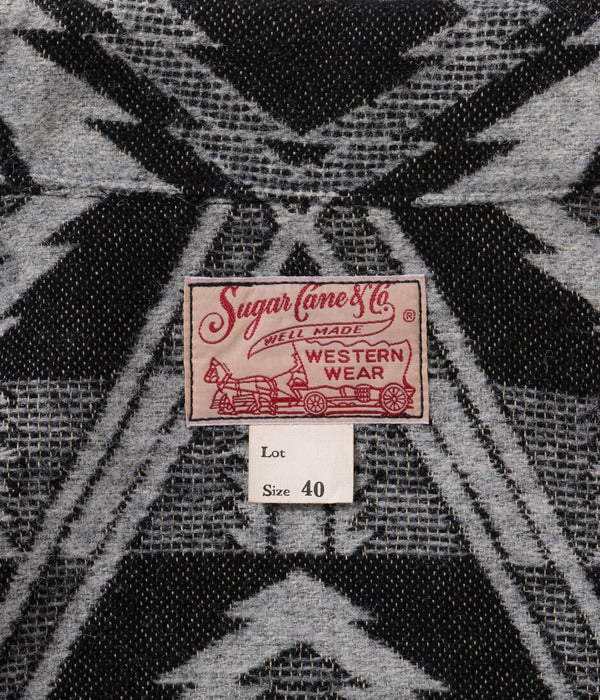 NATIVE AMERICAN WOOL BLANKET JACKET