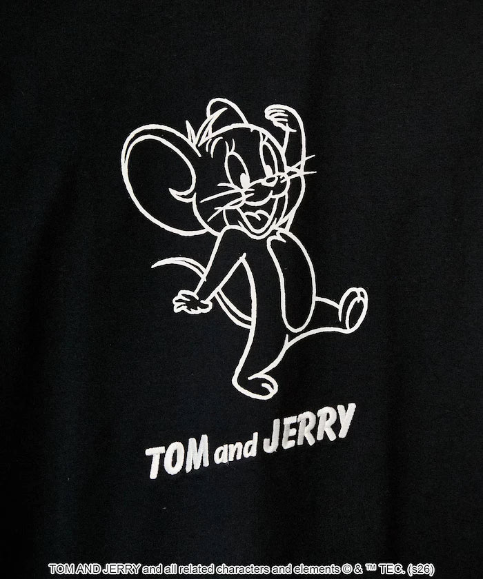 <Functional Material> TOM AND JERRY Graphic T-Shirt Limited Edition