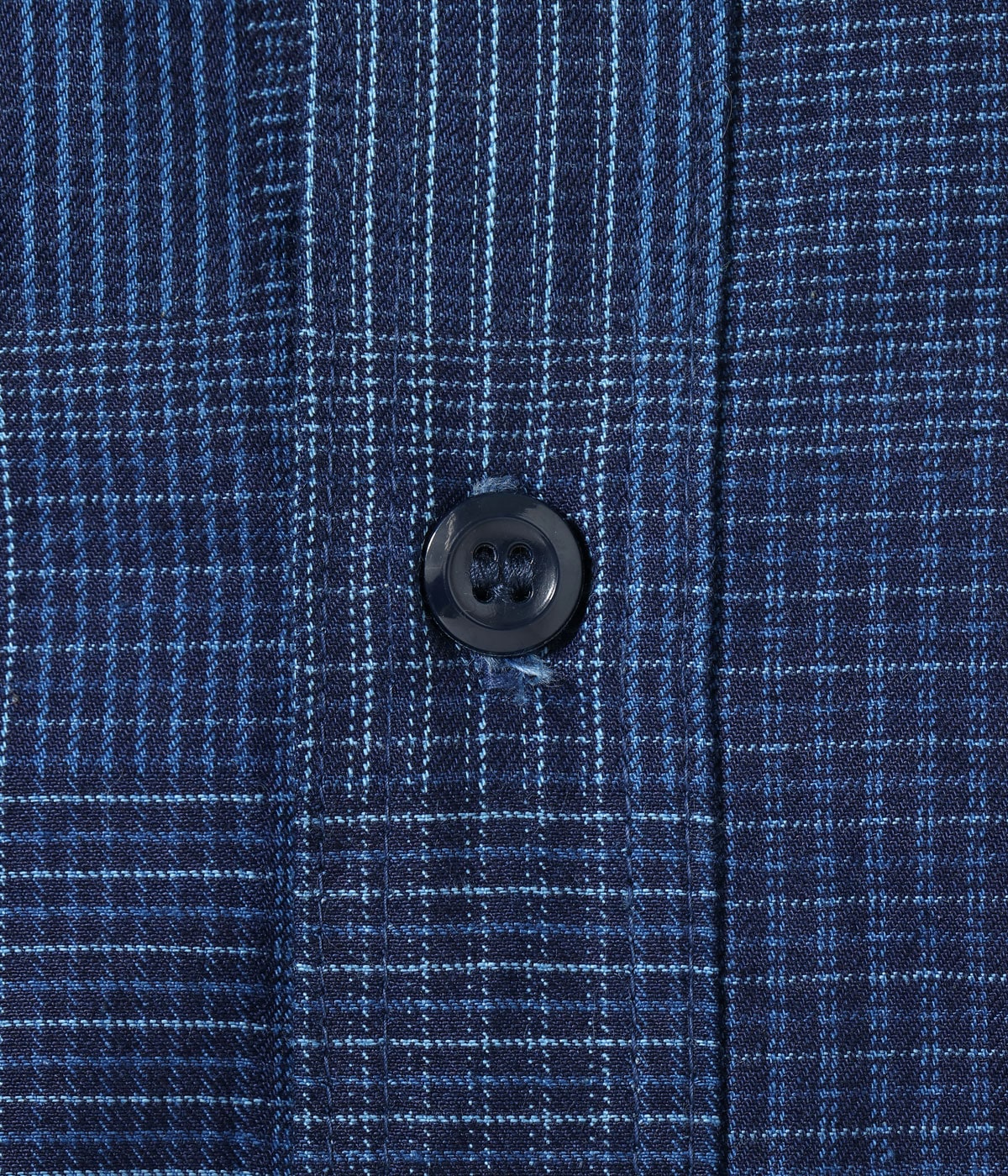 INDIGO PATCHWORK WORK SHIRT