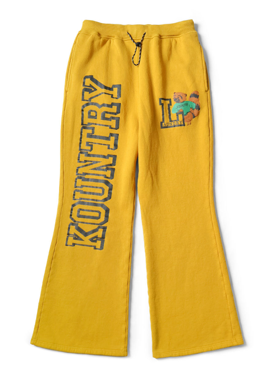 30/-裏毛裏起毛 フレアスウェットパンツ（KOUNTRY）
