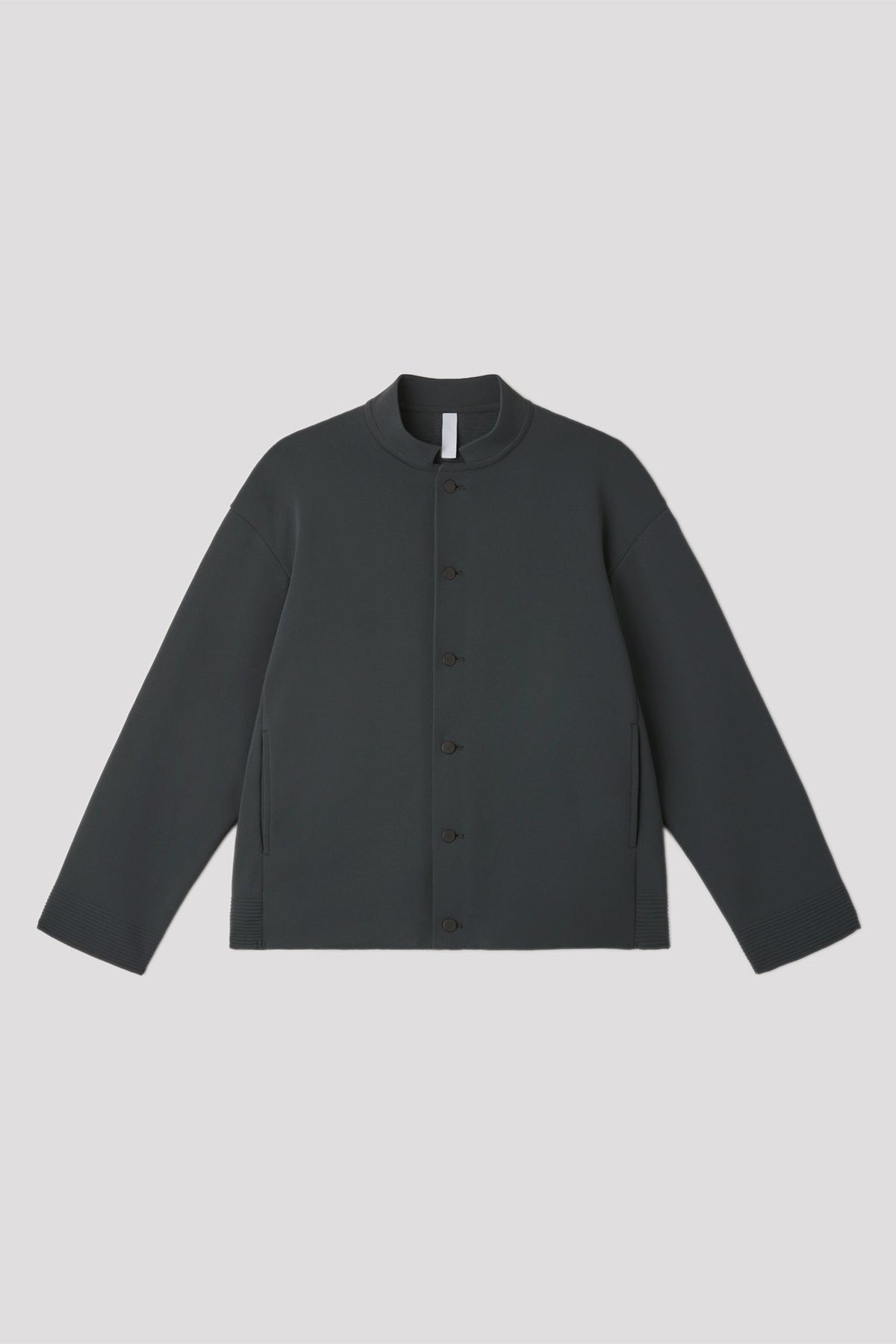 MILAN RIB STAND-UP COLLAR BLOUSON