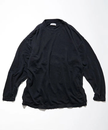 French Linen Reversible Long Sleeve T-Shirt