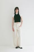 LOW WAIST BARREL PANTS
