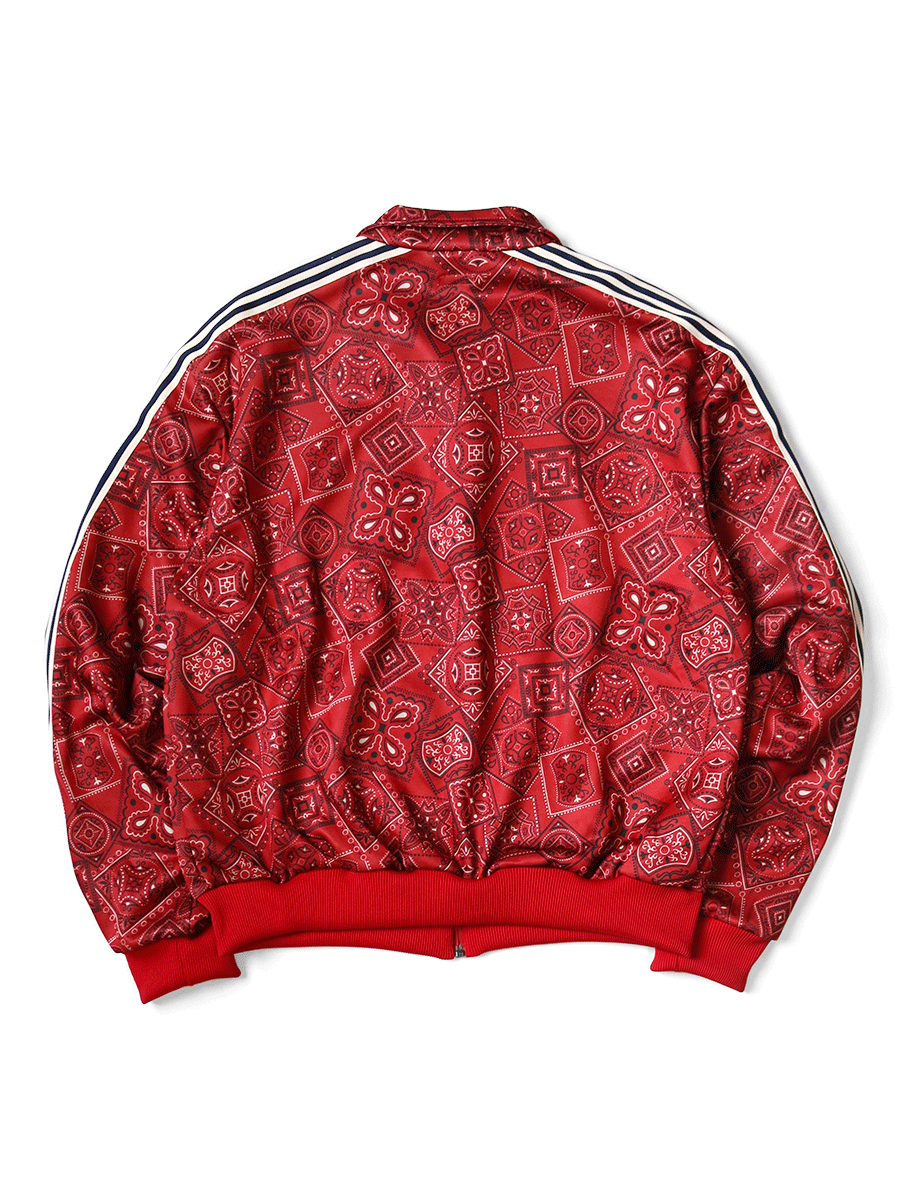 Smooth Jersey COOKIE Bandana Pattern Track JKT