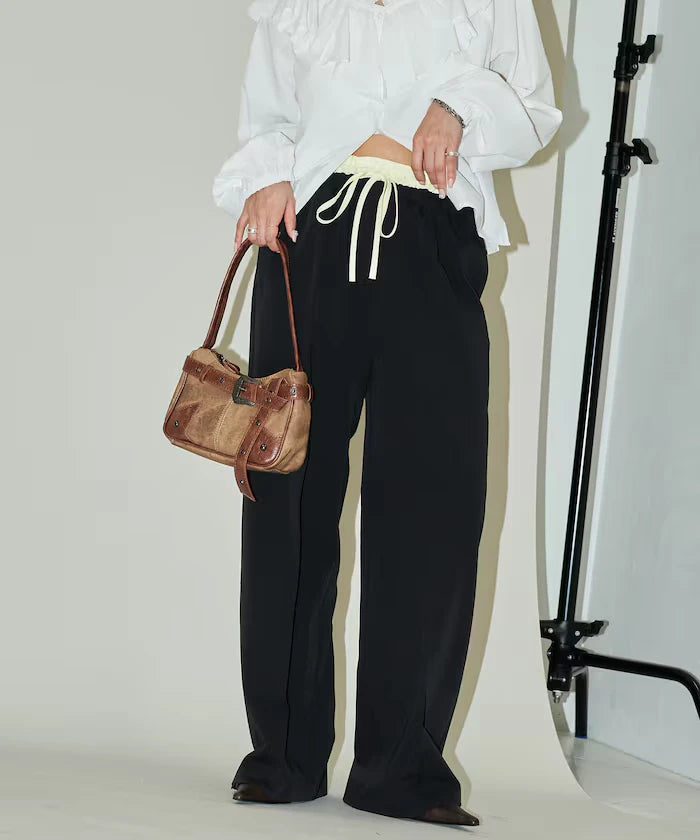 West Shearing Panel Easy Slacks Pants Limited Edition