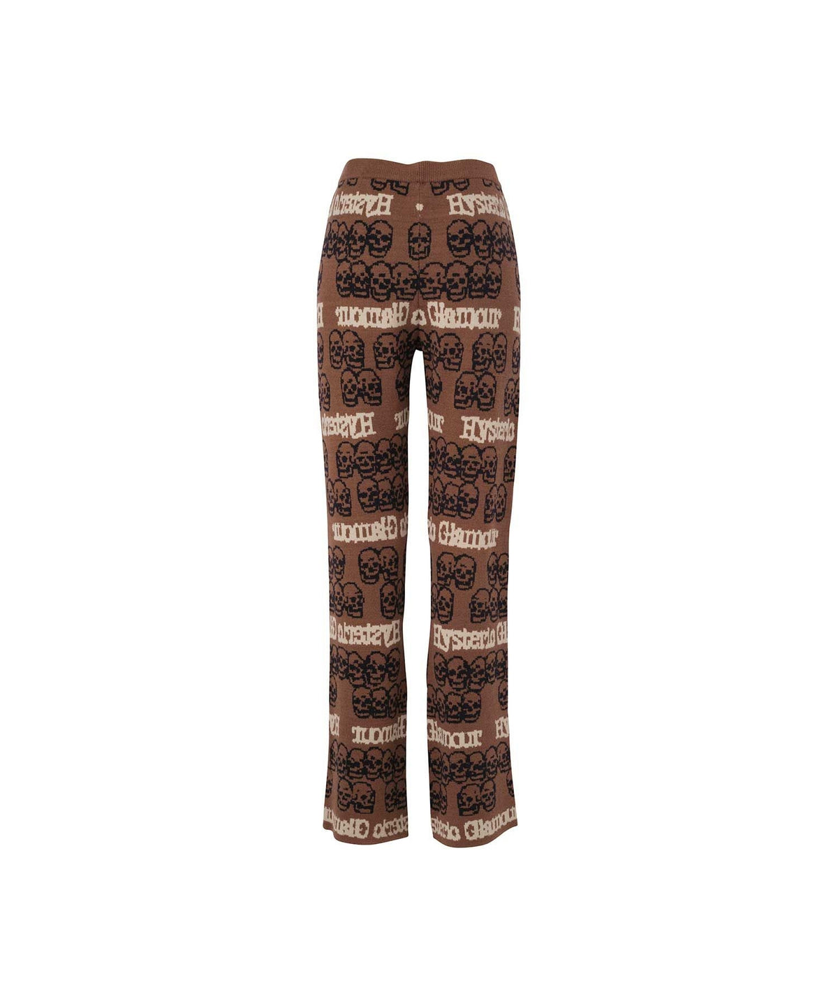 SKULL STRIPE Jacquard Pants