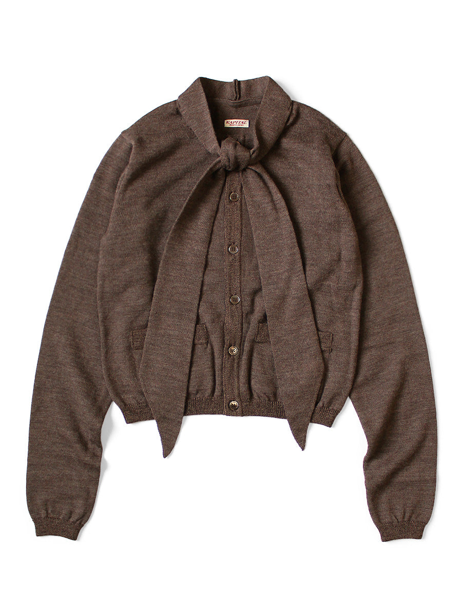 12G Knit Bow Tie Cardigan (L's)