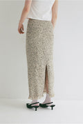 MIX MESH GATHER SKIRT