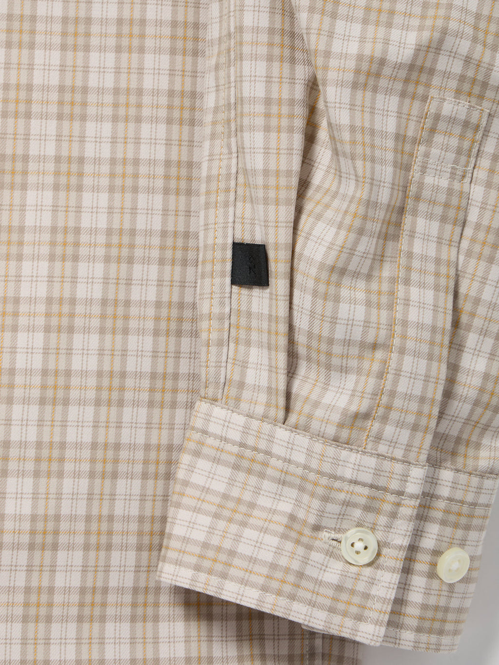TECH BUTTON DOWN SHIRT L/S GREN PLAID