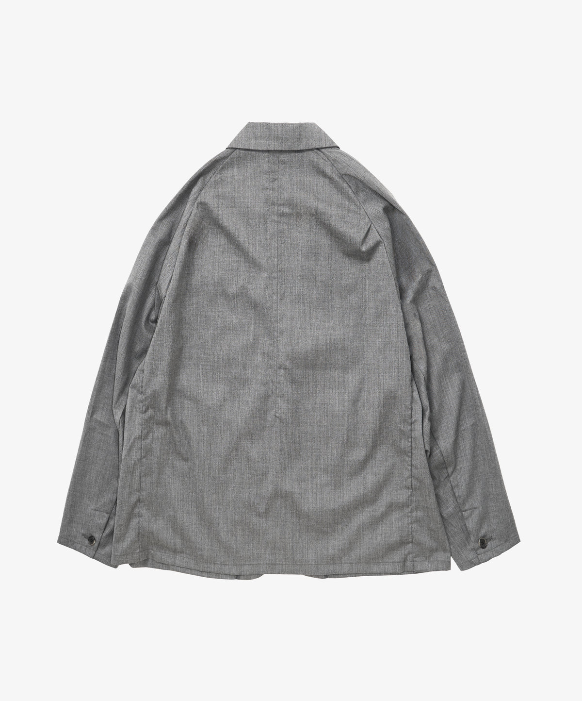 veste two button grey twill