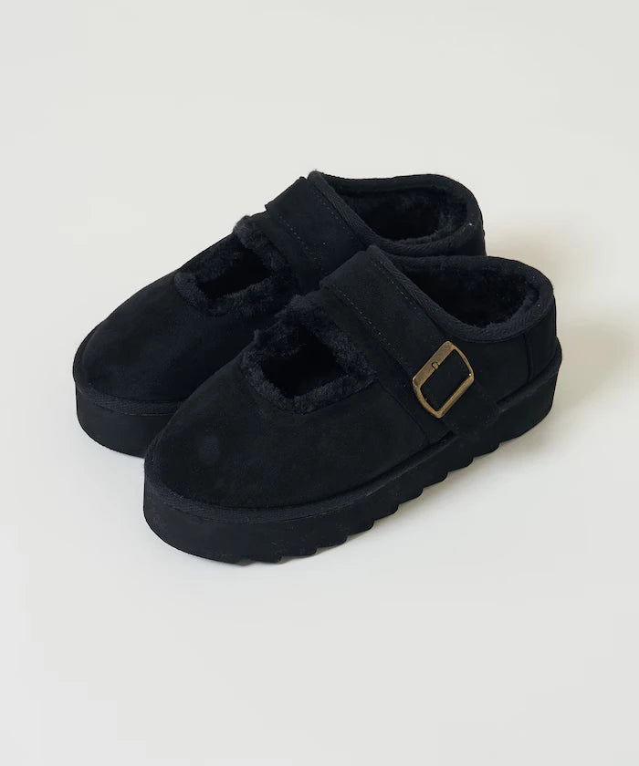 Thick Sole Eco Fur Mary Jane [Limited Edition]