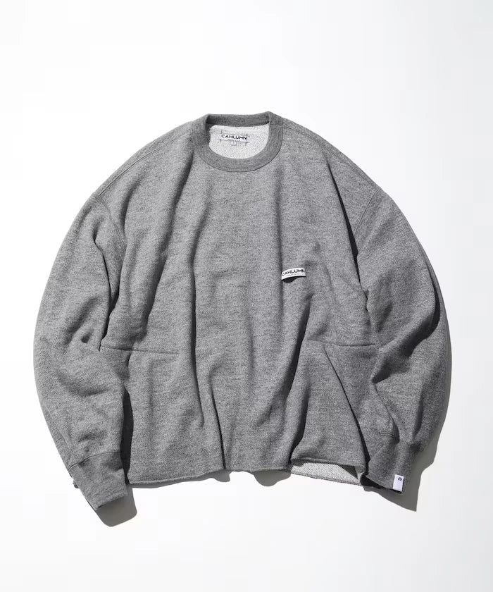 Wool Cotton Loop Back Sweatshirt