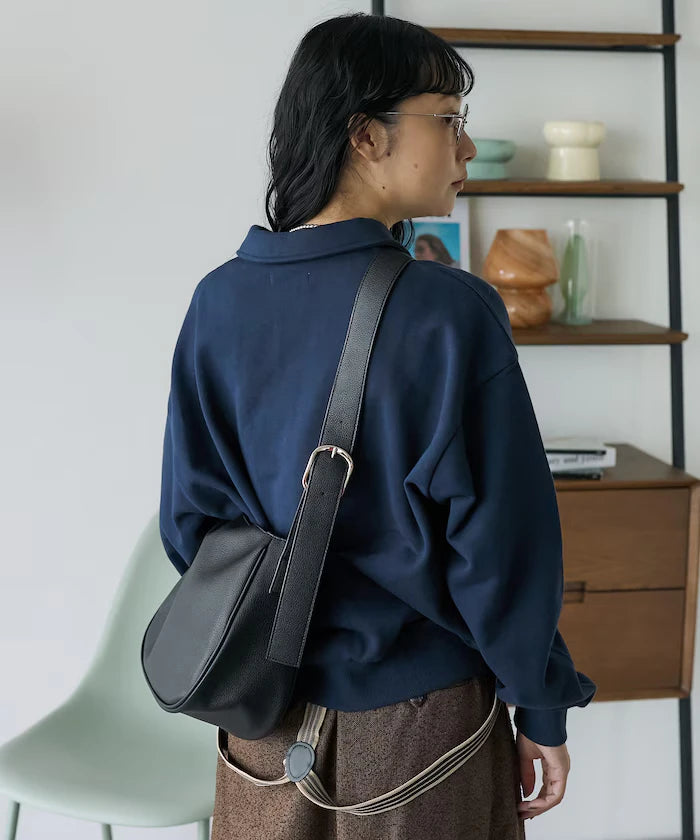 <New color added> Belt shoulder 2WAY bag