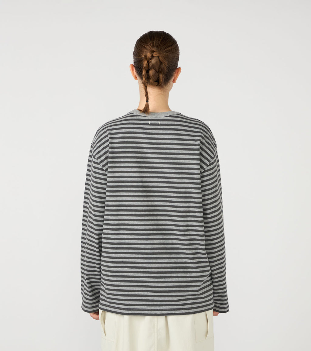 COOLMAX Stripe Jersey L/S Tee