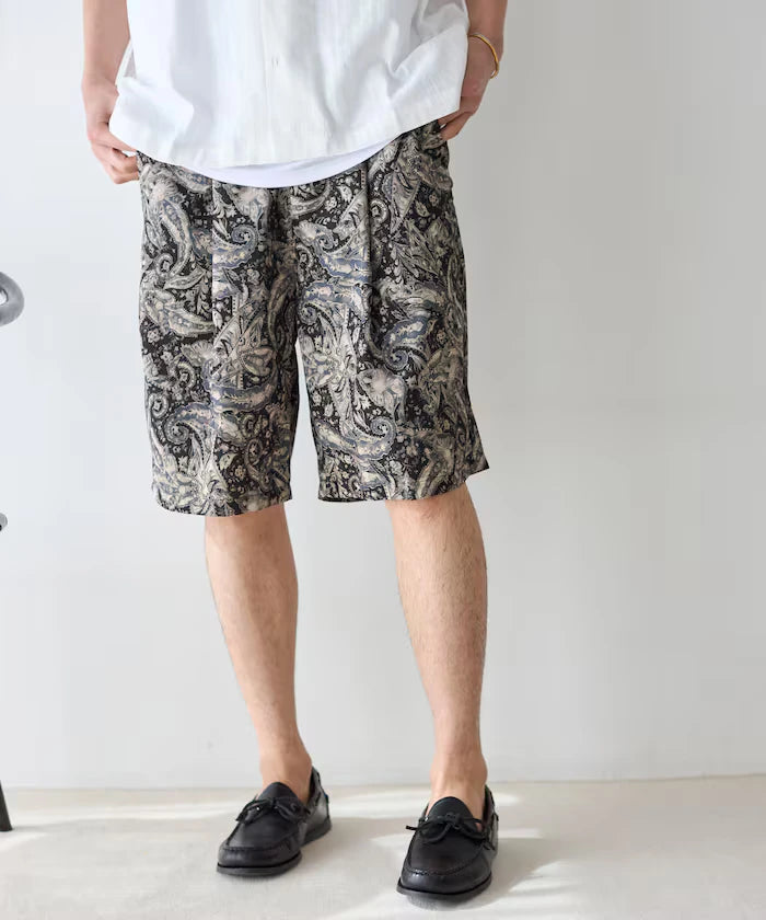 Pattern Easy Shorts / Allover Design Short Pants / Setup Compatible