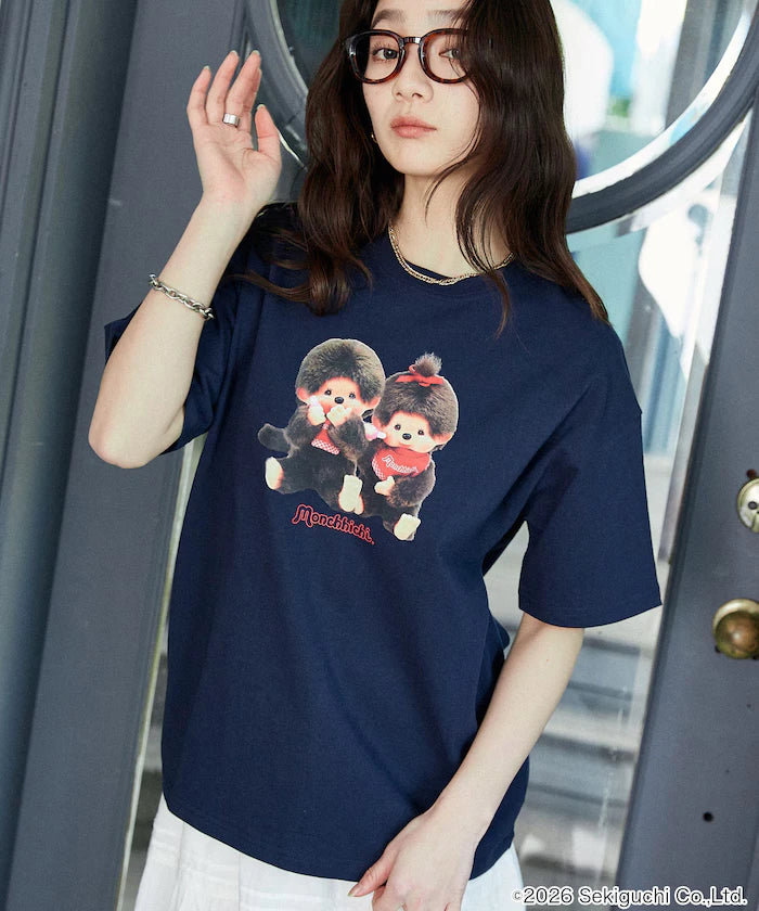 Monchhichi Front Print T-Shirt Limited Edition