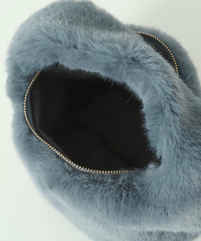 Faux Fur Handbag