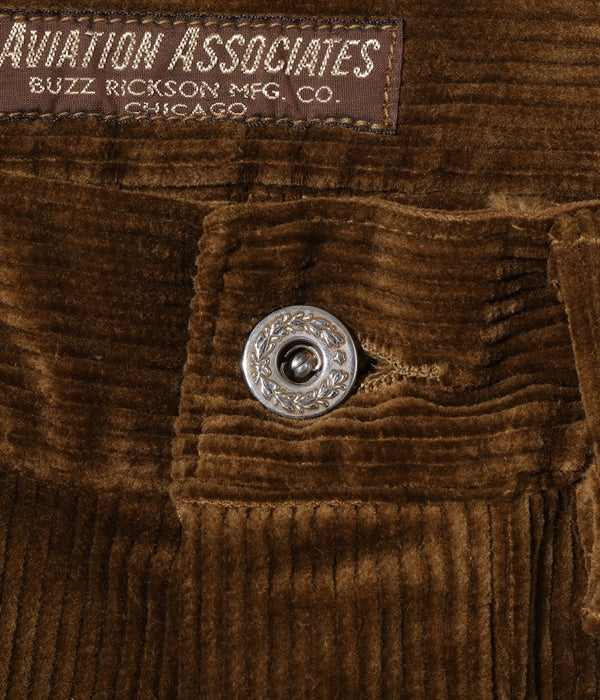 AVIATION ASSOCIATES U.S. ARMY WORKING TROUSERS CORDUROY VERSION