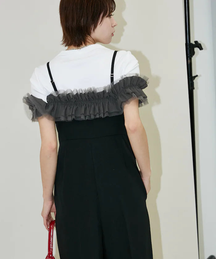 2WAY Tulle Shoulder Salopette Limited Edition