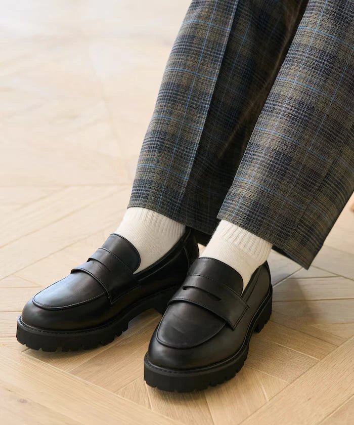 Rainy And Sunny Chunky Loafer/Thick Sole Loafer