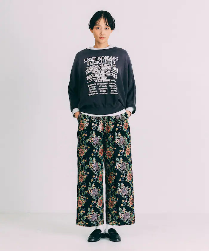 Fade Print Dolman Sweat