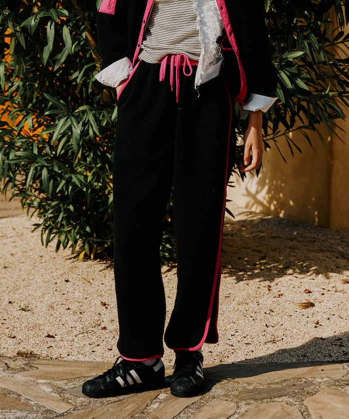 Side Zipper Fleece Pants