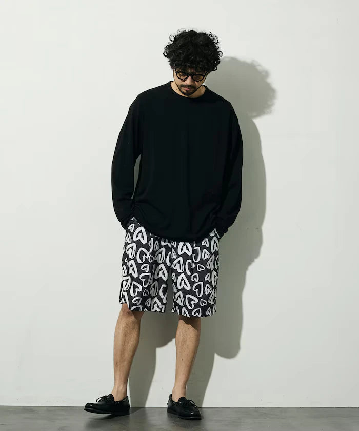 Pattern Easy Shorts / Allover Design Short Pants / Setup Compatible